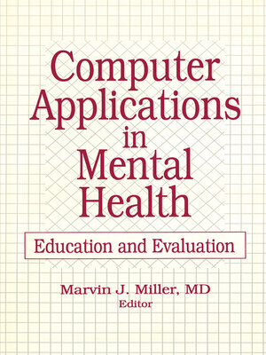 cover image of Computer Applications in Mental Health